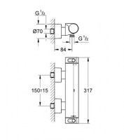 GROHE TERMOSTATICA GROHTHERM 2000 NEW